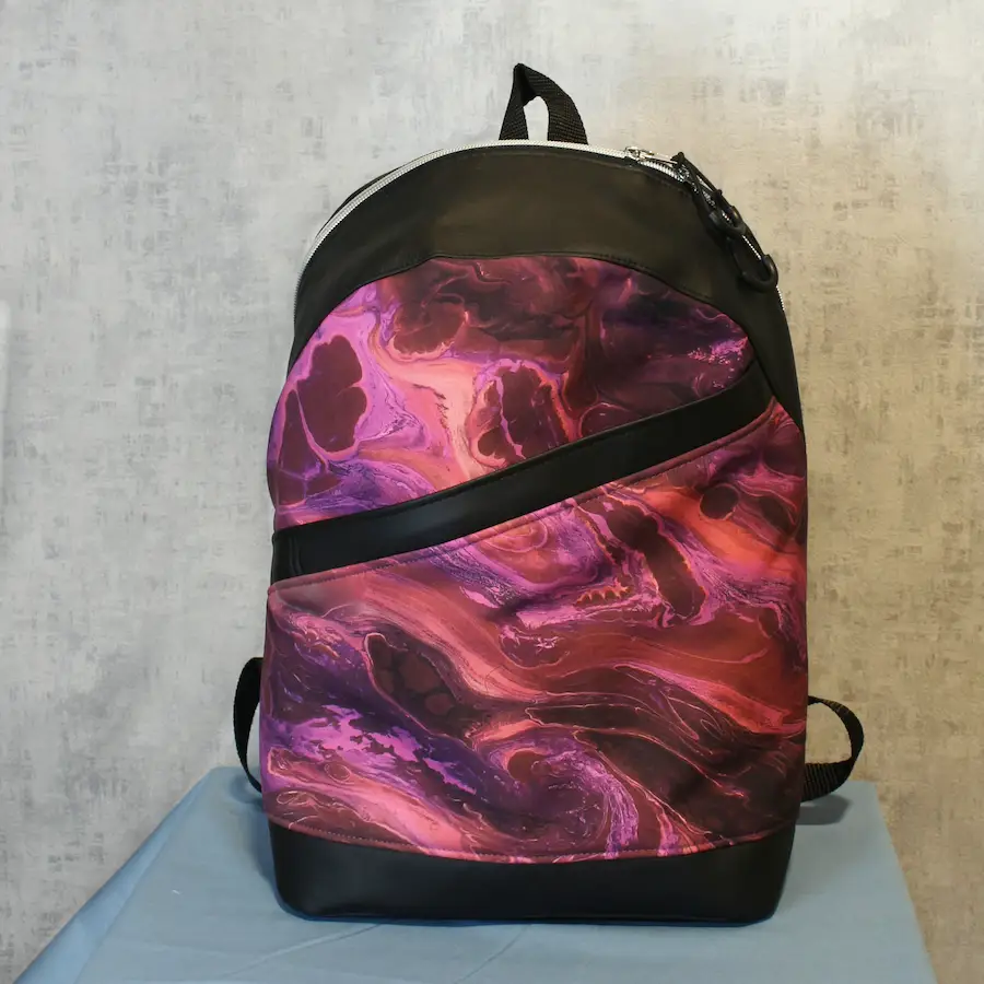 Rucksack Marmor